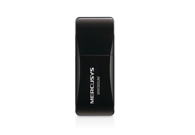 Mini Adaptador MERCUSYS USB Wireless N300 Mbps - NW300UM